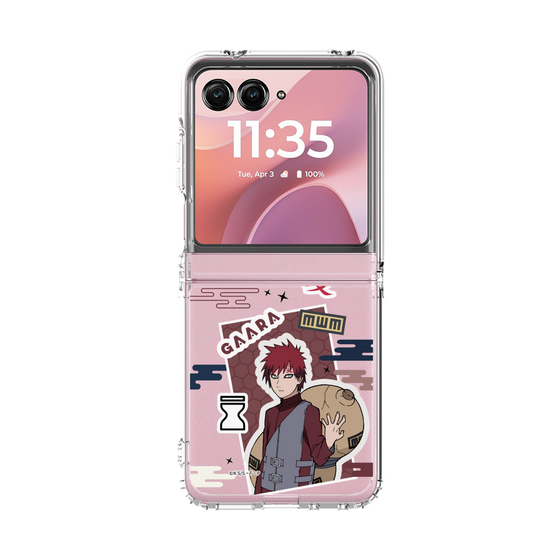 クリアケース［ NARUTO -ナルト- 疾風伝 - ステッカー - 我愛羅 ］