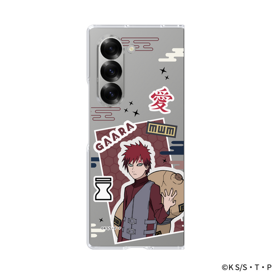 クリアケース［ NARUTO-ナルト- 疾風伝 - ステッカー - 我愛羅 ］