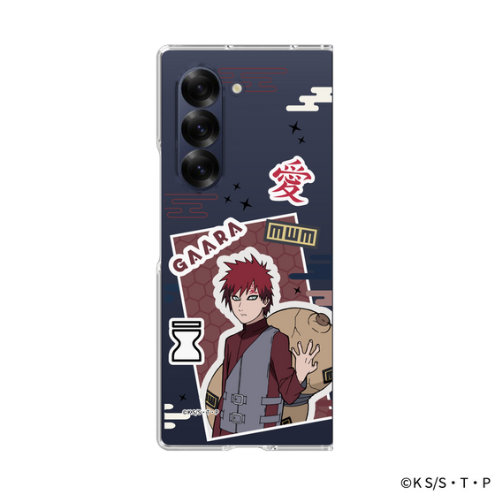 クリアケース［ NARUTO -ナルト- 疾風伝 - ステッカー - 我愛羅 ］