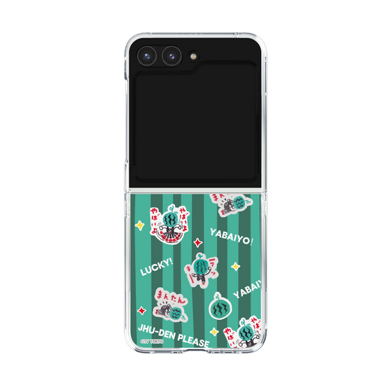 クリアケース［ 出川哲朗の充電させてもらえませんか？ - 総柄1 ］