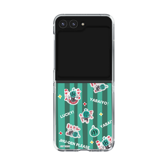 クリアケース［ 出川哲朗の充電させてもらえませんか？ - 総柄1 ］