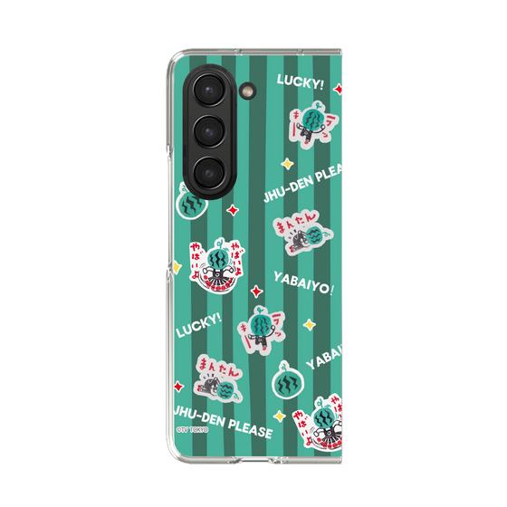 クリアケース［ 出川哲朗の充電させてもらえませんか？ - 総柄1 ］