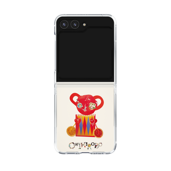 クリアケース［ CHIHIROBO - 赤クマ ］