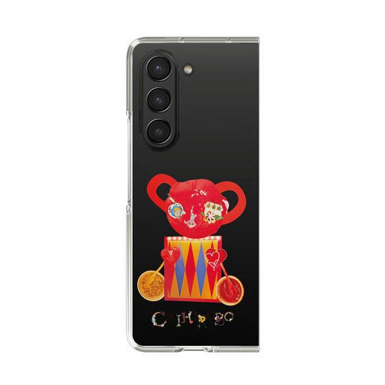 クリアケース［ CHIHIROBO - 赤クマ ］