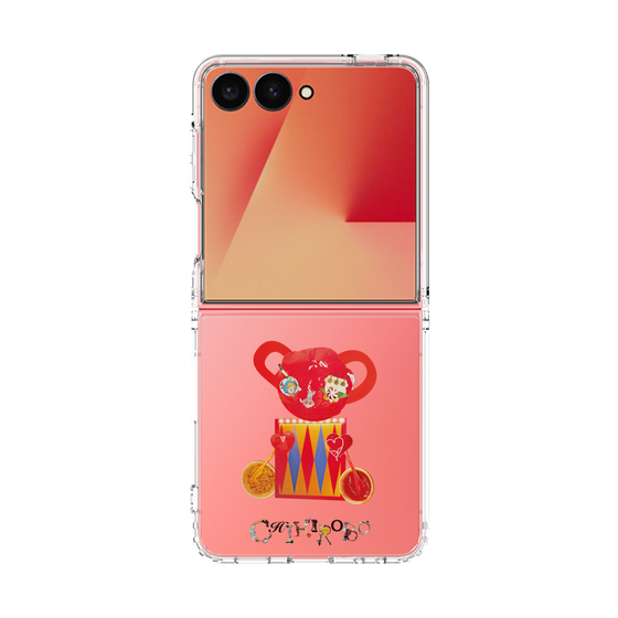 クリアケース［ CHIHIROBO - 赤クマ ］