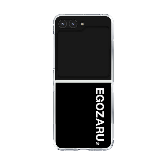 クリアケース［ EGOZARU - ベーシックロゴ バーティカル ］