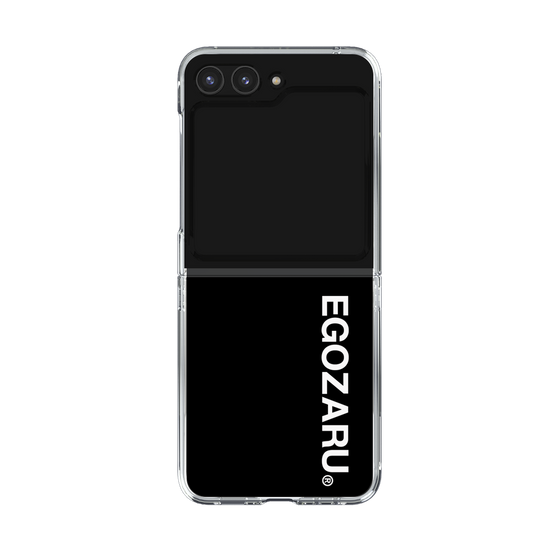 クリアケース［ EGOZARU - ベーシックロゴ バーティカル ］
