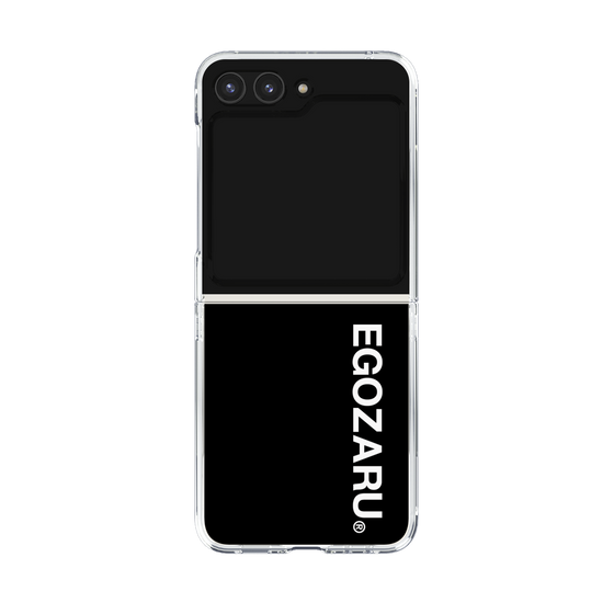 クリアケース［ EGOZARU - ベーシックロゴ バーティカル ］