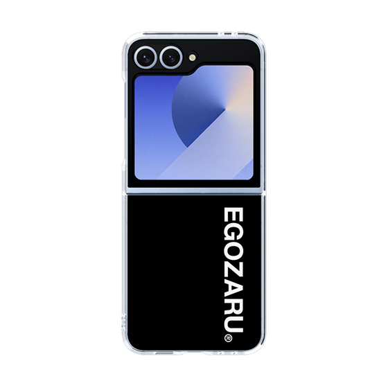 クリアケース［ EGOZARU - ベーシックロゴ バーティカル ］
