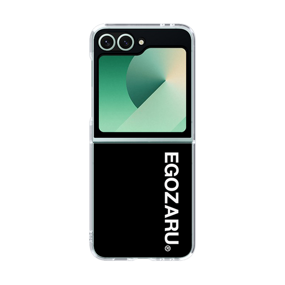 クリアケース［ EGOZARU - ベーシックロゴ バーティカル ］