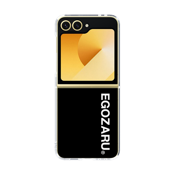 クリアケース［ EGOZARU - ベーシックロゴ バーティカル ］