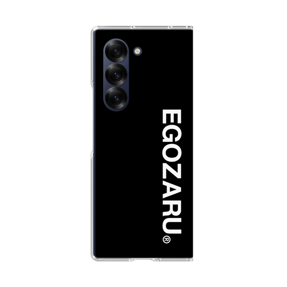 クリアケース［ EGOZARU - ベーシックロゴ バーティカル ］
