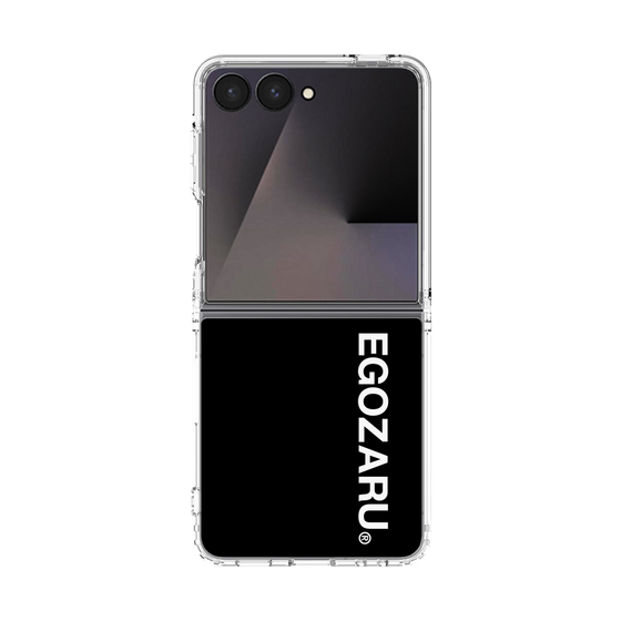 クリアケース［ EGOZARU - ベーシックロゴ バーティカル ］