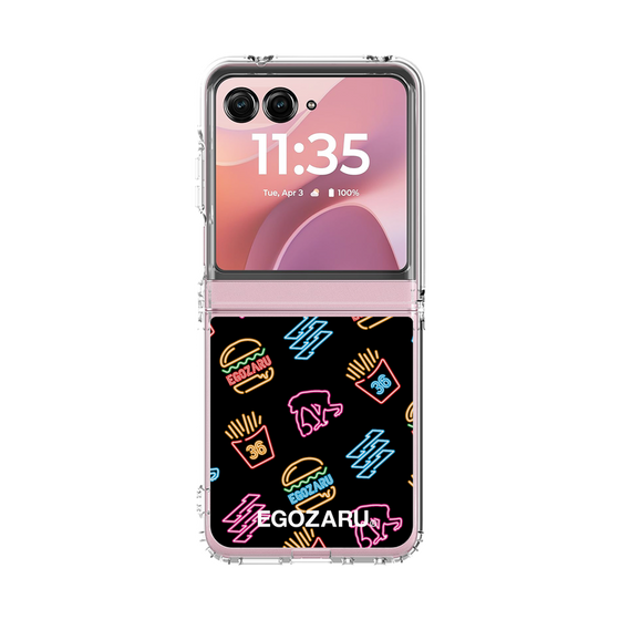 クリアケース［ EGOZARU - ネオンバーガー ］