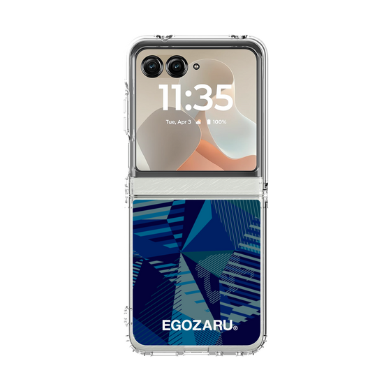 クリアケース［ EGOZARU - ワイドジオメトリック ］