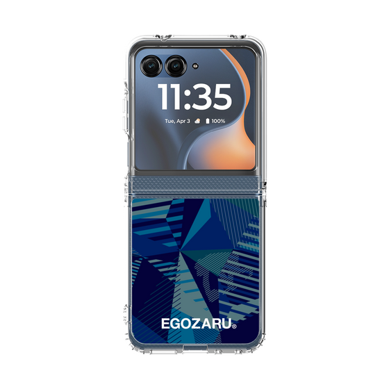 クリアケース［ EGOZARU - ワイドジオメトリック ］