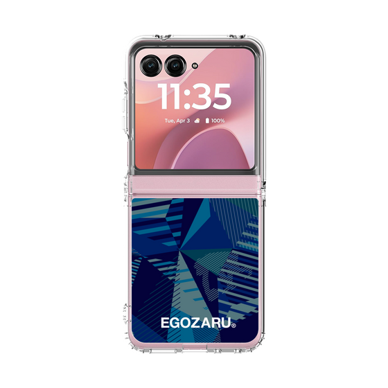 クリアケース［ EGOZARU - ワイドジオメトリック ］