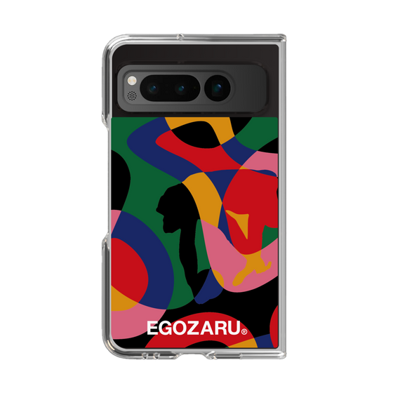 クリアケース［ EGOZARU - ポップパターン ］