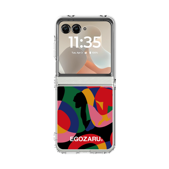 クリアケース［ EGOZARU - ポップパターン ］