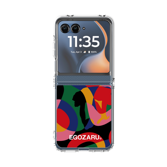 クリアケース［ EGOZARU - ポップパターン ］