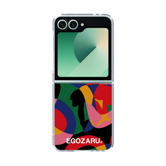 クリアケース［ EGOZARU - ポップパターン ］