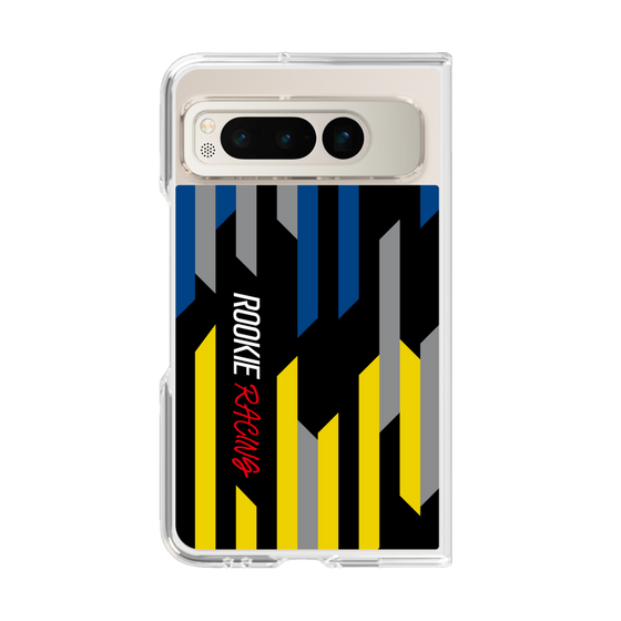 クリアケース［ ルーキーレーシング - ジオメトリック - ブラック ］