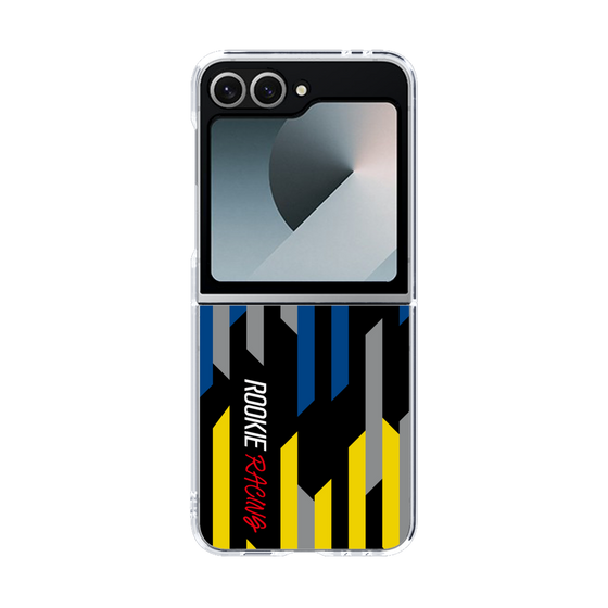 クリアケース［ ルーキーレーシング - ジオメトリック - ブラック ］