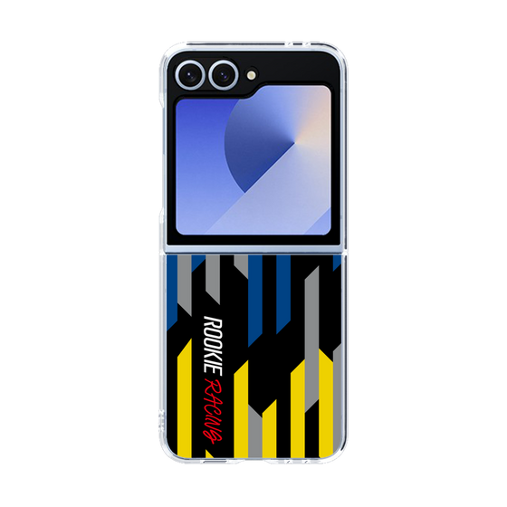 クリアケース［ ルーキーレーシング - ジオメトリック - ブラック ］