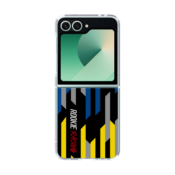 クリアケース［ ルーキーレーシング - ジオメトリック - ブラック ］