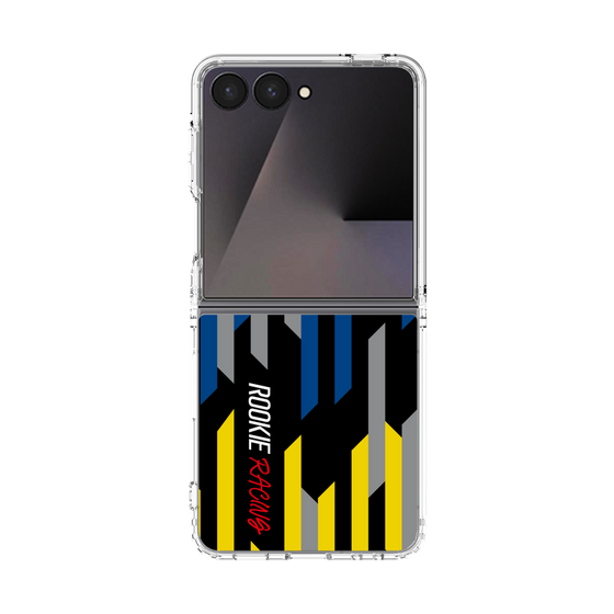 クリアケース［ ルーキーレーシング - ジオメトリック - ブラック ］