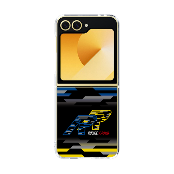 クリアケース［ ルーキーレーシング - RRロゴ - ブラック ］