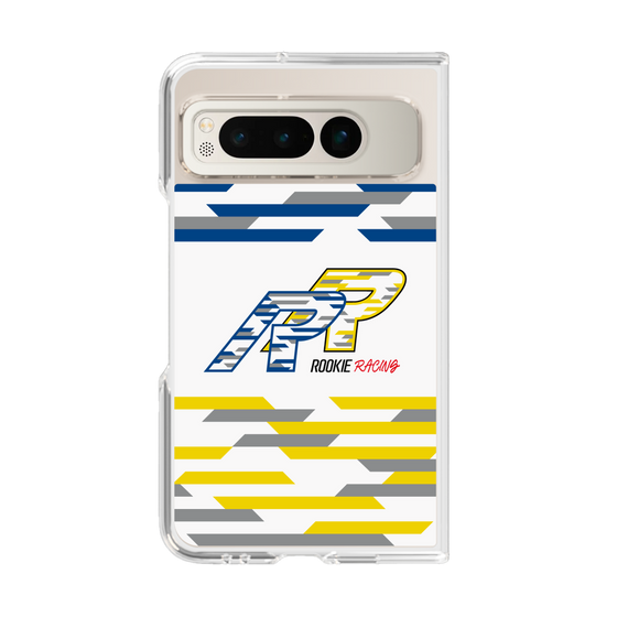 クリアケース［ ルーキーレーシング - RRロゴ - ホワイト ］