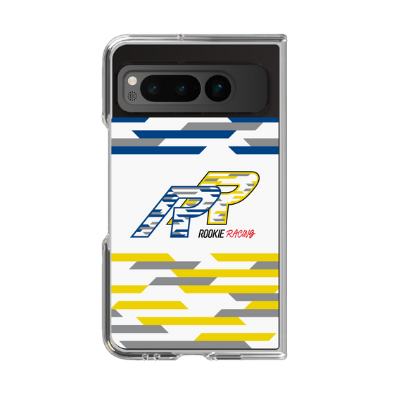 クリアケース［ ルーキーレーシング - RRロゴ - ホワイト ］
