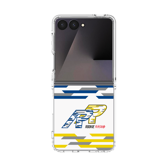 クリアケース［ ルーキーレーシング - RRロゴ - ホワイト ］