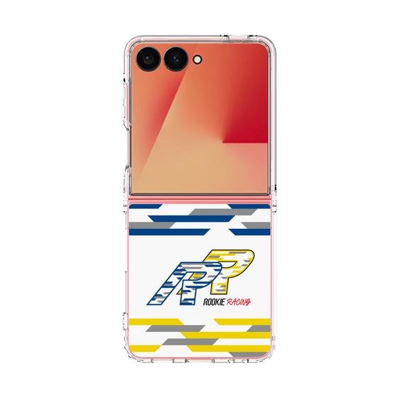 クリアケース［ ルーキーレーシング - RRロゴ - ホワイト ］