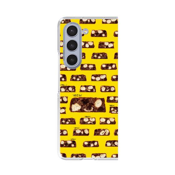 クリアケース［ ブラックサンダー - 断面 - 総柄 ］