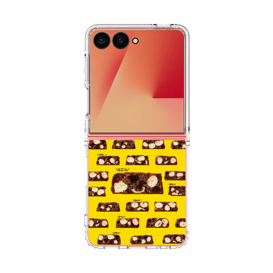 クリアケース［ ブラックサンダー - 断面 - 総柄 ］