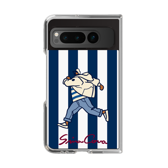 クリアケース［ SINA COVA - ストライプ ］