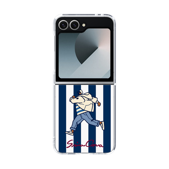 クリアケース［ SINA COVA - ストライプ ］