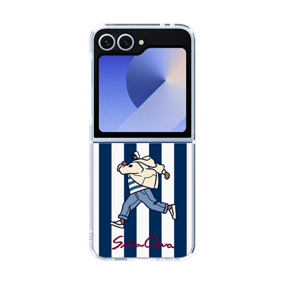 クリアケース［ SINA COVA - ストライプ ］