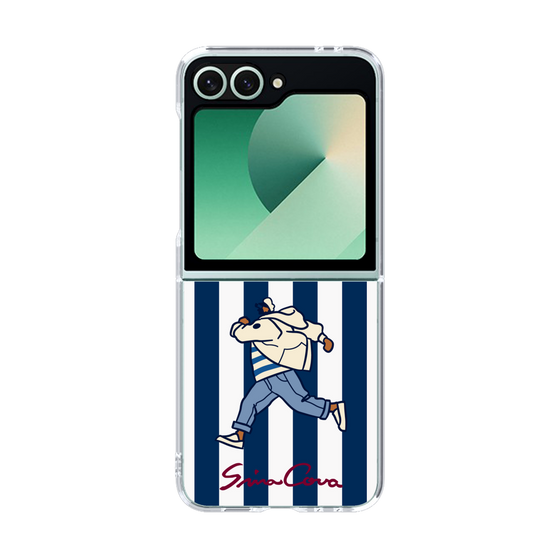 クリアケース［ SINA COVA - ストライプ ］