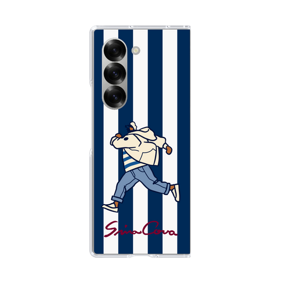 クリアケース［ SINA COVA - ストライプ ］