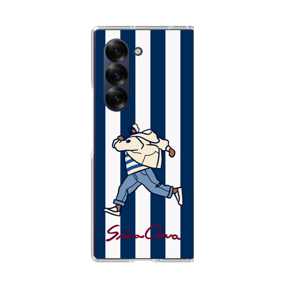 クリアケース［ SINA COVA - ストライプ ］