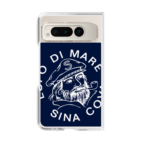 クリアケース［ SINA COVA - マリンロゴ ］