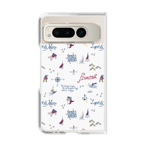 クリアケース［ SINA COVA - 総柄 ］