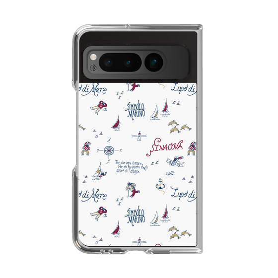 クリアケース［ SINA COVA - 総柄 ］