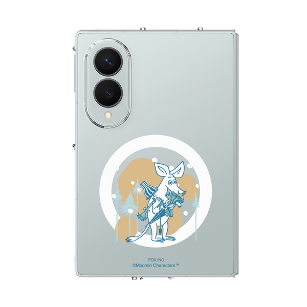 クリアケース for Samsung Galaxy Z Fold8［ MOOMIN - Sniff ］