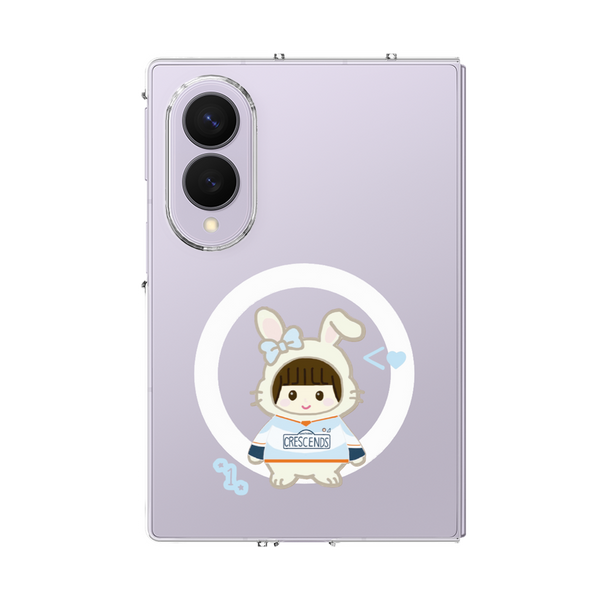 クリアケース for Samsung Galaxy Z Fold8［ 日向坂46 - 片山紗希 ］