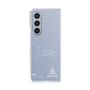 クリアケース［ スマートフォンケース<書き下ろしサインver.>ホワイト - ISSA ］
