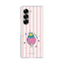 クリアケース［ いちごの王さま - ストライプ ］